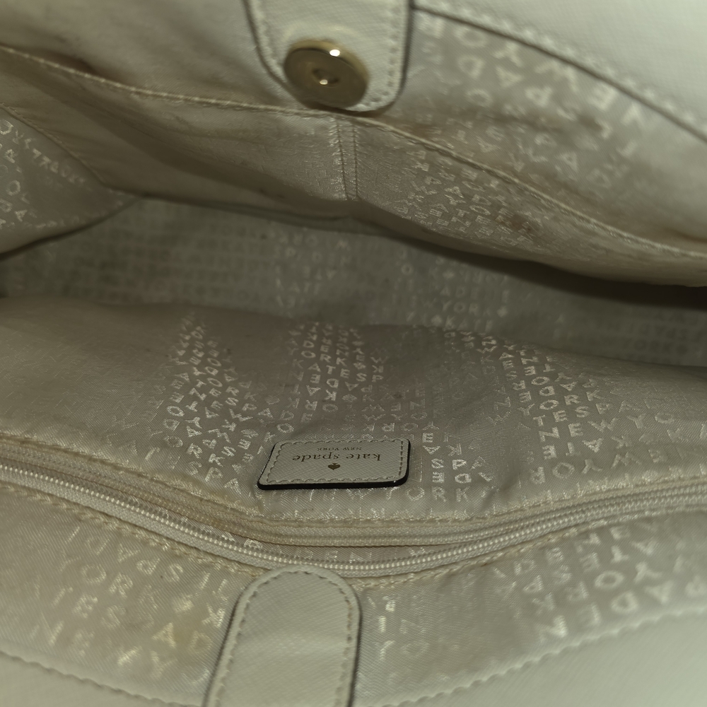 Kate Spade Cream and Black Satchel - Picture 13 of 13